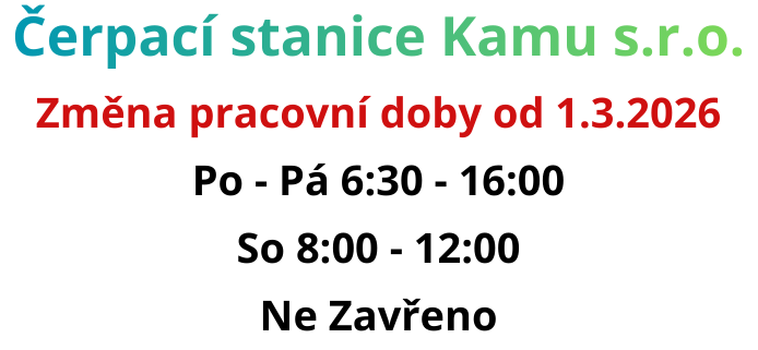 Čerpací stanice Kamu s.r.o.