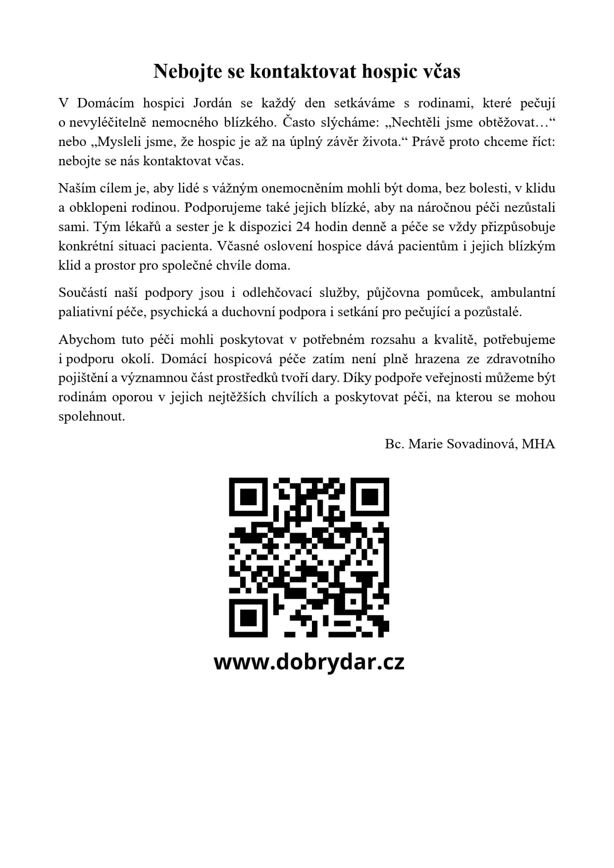 Pozvánka na koncert - Bárka