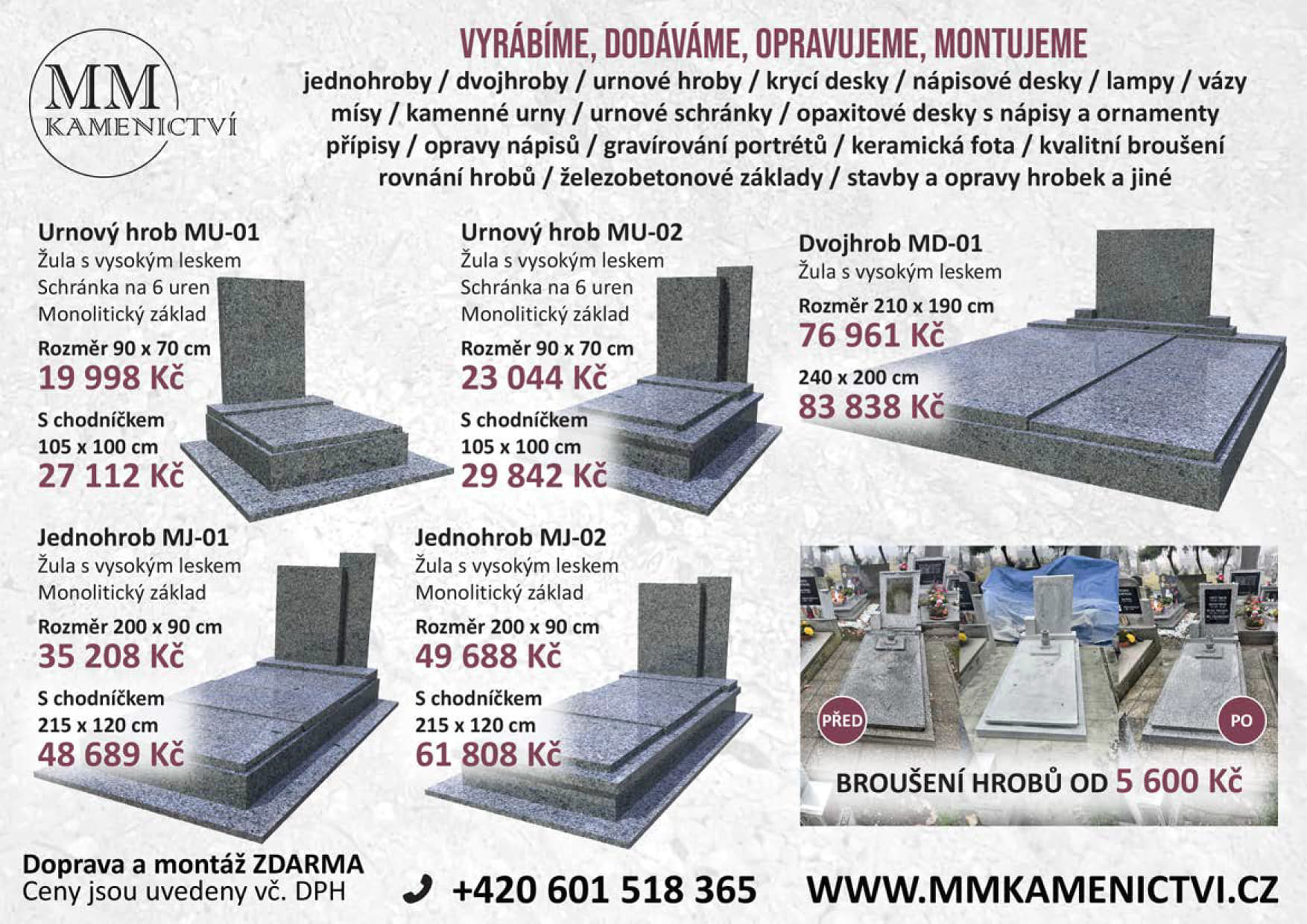 Pozvánka na konzultaci MM KAMENICTVÍ s.r.o.