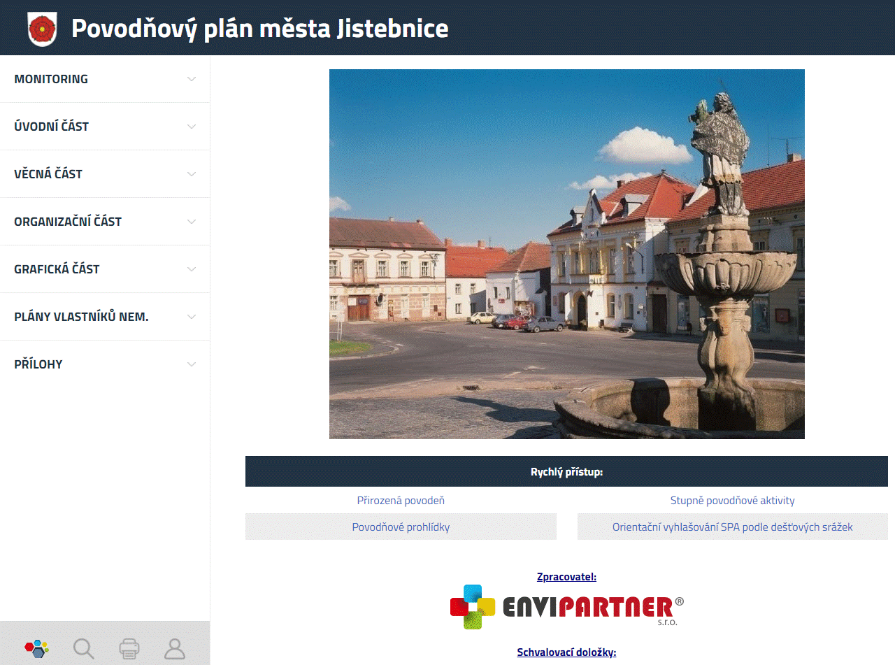 Povodňový plán města Jistebnice