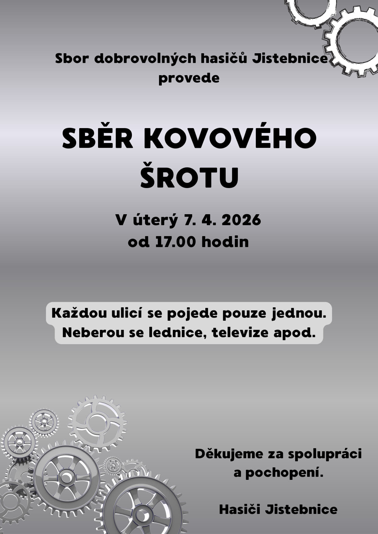 Sběr kovového šrotu